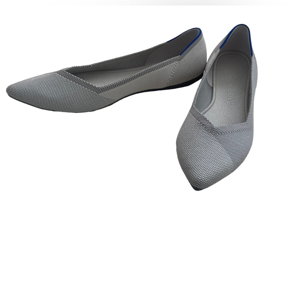 Rothy's The Point Shoe Gull Grey Size 10.5